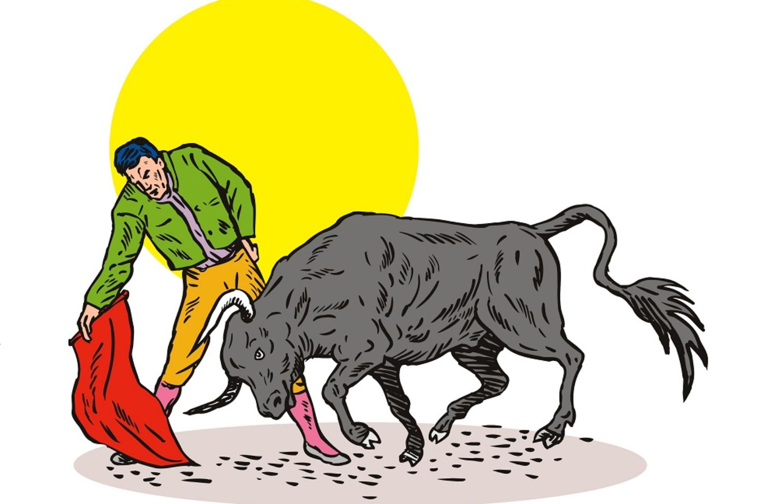 E’ vero che il colore rosso rende i tori più aggressivi?