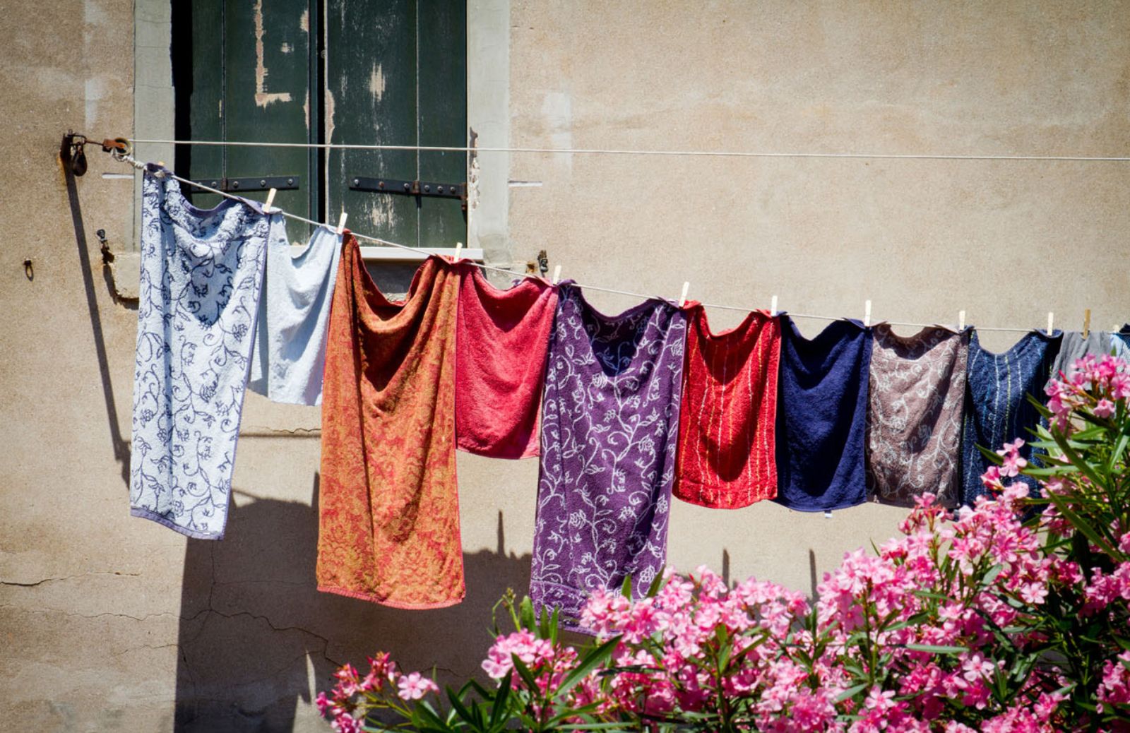 Come stendere il bucato