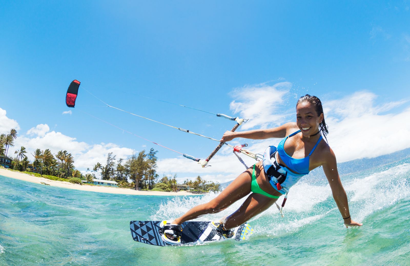 Vi piace il kitesurf? A Latina è nata la kitebeach
