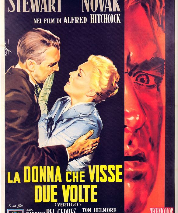 Il titolo italiano non è il massimo, visto che svela il finale: meglio quello originale, Vertigo. Una pellicola eccezionale, con protagonisti James Stewart (al quarto film con Hitchcock) e Kim Novak, secondo alcuni addirittura la migliore mai realizzata. 