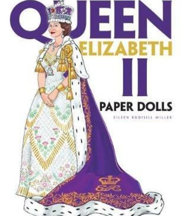 <p><strong>Queen Elizabeth II Paper Dolls</strong>. Si intitola cos&igrave; questo libro che contiene due bambole di carta raffiguranti la giovane Elisabetta II e poi quella &ldquo;matura&rdquo;, da agghindare a piacimento grazie ad innumerevoli outfit a disposizione.</p>
