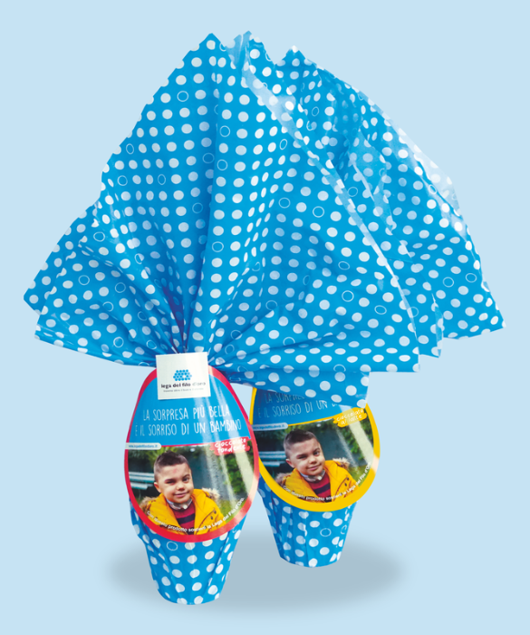 <p>Le Uova Solidali della Lega del Filo d'Oro sono una scelta di cuore che offre la possibilit&agrave; di regalare un sorriso sia ai bambini sordociechi della Lega del Filo d'Oro, sia a chi ricever&agrave; in regalo questo dolce pensiero. Contributo minimo di 26 euro, per due uova.</p>
<p>&nbsp;</p>
<p>&nbsp;</p>

