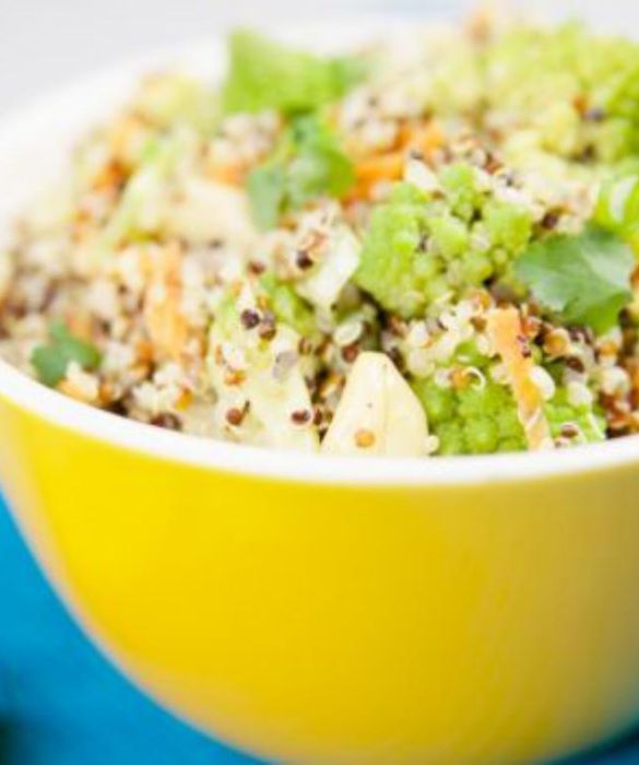 <p>Quinoa, cavolfiore, cipollotti, carote sono solo alcune delle verdure responsabili dei colori dell&rsquo;<a href=
