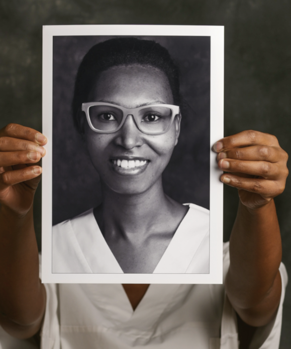 <p><em>&ldquo;Aiutare gli altri &egrave; la mia strada&rdquo;</em></p>
<p><strong>Celine</strong> ha 36 anni ed &egrave; un&rsquo;infermiera impegnata in sala operatoria. A 9 anni &egrave; arrivata in Italia, dal Burundi e con il suo sguardo dolce e al tempo stesso deciso &egrave; diventata un&rsquo;infermiera pronta ad accogliere i pazienti che, entrando in sala operatoria, si sentono spaesati e a volte spaesati.&nbsp;</p>
