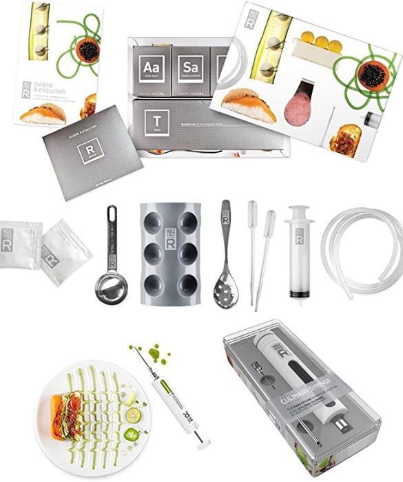 <p>Avete una mamma moderna, che ama cimentarsi ai fornelli e che non disdegna la sperimentazione? Ecco un&rsquo;altra idea regalo: un kit per la cucina molecolare, per combinare e mescolare i vari alimenti durante la preparazione dei piatti dal punto di vista fisico e chimico, proprio come fanno i grandi chef dei ristoranti di tutto il mondo. Questi kit contengono additivi e utensili specifici: stampi in silicone, pipette, dosatori, siringhe per alimenti e pratici ricettari.</p>
