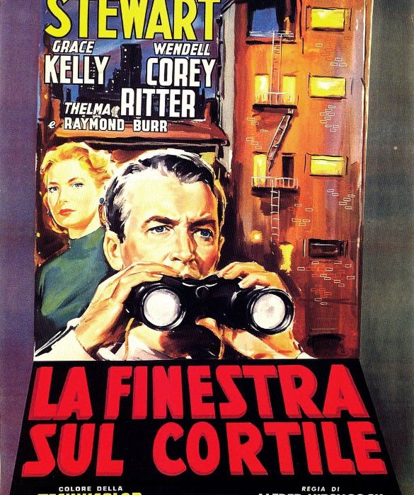 <p>Un uomo, costretto da un incidente su una sedia a rotelle, spia i vicini dalla finestra di casa, diventando testimone di un omicidio. Semplicemente, uno dei film thriller pi&ugrave; famosi di sempre.</p>
