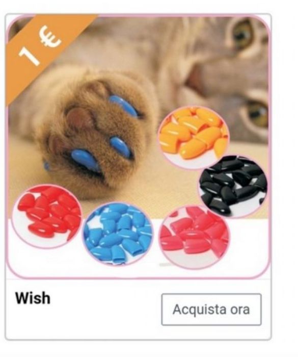 <p>Dal rosso, all&rsquo;arancio, passando per il nero e l&rsquo;azzurro: chi ha detto che i nostri amici a quattro zampe non possono essere in linea con le tendenze in fatto di nail art? Ah e questi copri unghie non salveranno soltanto lo stile del vostro gatto, ma anche i vostri abiti, divani e mobili impedendogli di graffiarli!</p>
