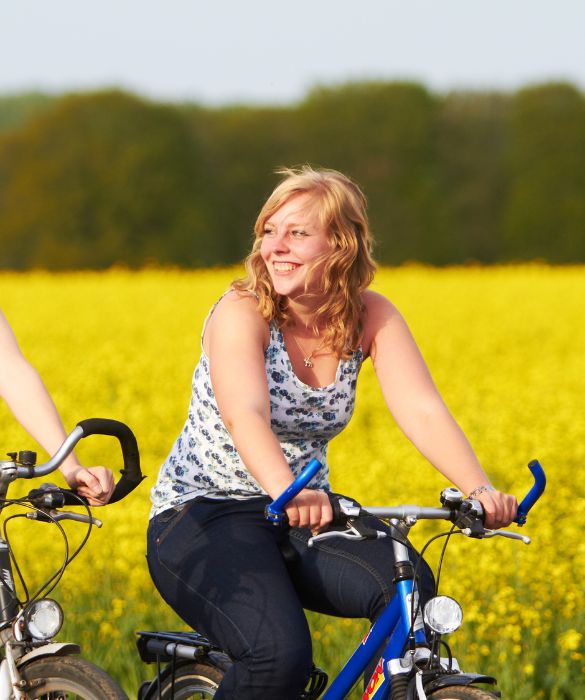 <p>Cosa c'&egrave; di meglio di una pedalata in compagnia dell'amica a cui siamo pi&ugrave; legate?</p>
