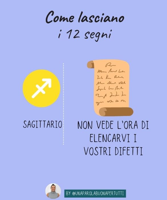 <p>Non vede l&rsquo;ora di elencarvi i vostri difetti.</p>
