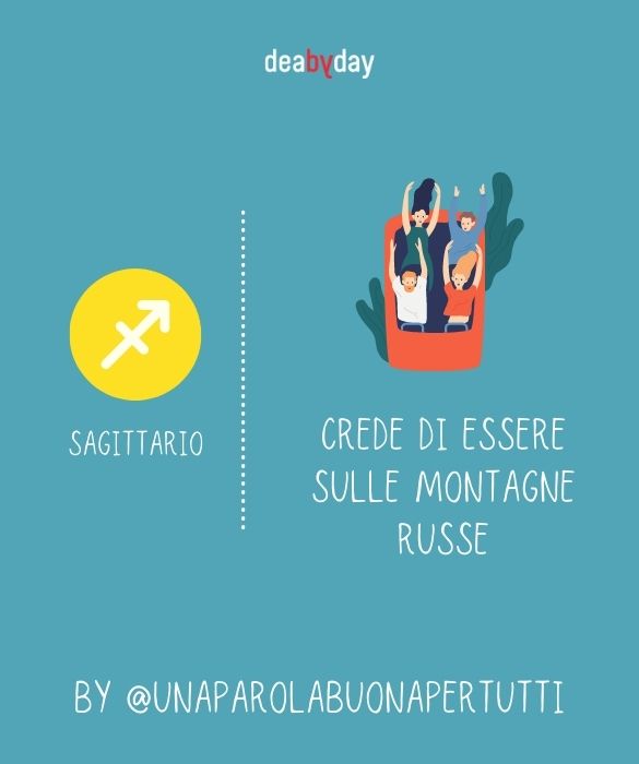 <p>Crede di essere sulle montagne russe&nbsp;</p>
