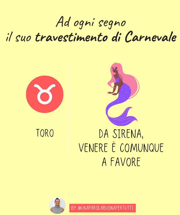 <p>Da sirena, Venere &egrave; comunque a favore.</p>
