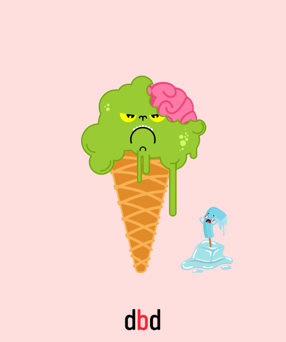 <p>Se non vi trovate all&rsquo;equatore e il gelato vi cade subito per terra fuori dalla gelateria significa che non &egrave; ben bilanciato, potrebbe essere carico di zuccheri, quindi vi potete far ridare i soldi.</p>
