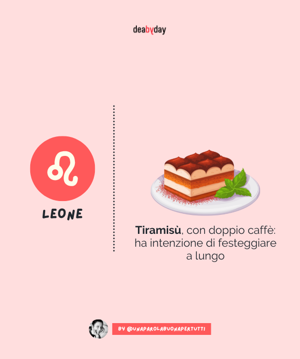 <p>Tiramis&ugrave;, con doppio caff&egrave;: ha intenzione di festeggiare a lungo.&nbsp;</p>
