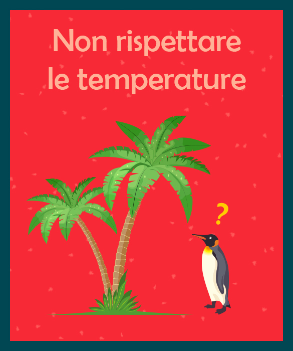 <p>Uscireste a gennaio con il giacchetto di pelle e la canottiera sotto? Io s&igrave;, ma mi ammalo sempre. Allora <strong>perch&eacute; volete cuocere la frolla a temperatura ambiente</strong>? Pretendendo che questa rimanga in forma in forno? Le temperature sono importanti, se il vostro scopo &egrave; riuscire nella ricetta, se poi &egrave; quello di fallire &egrave; un altro discorso. <strong>La panna si monta fredda di frigo</strong>, fra i 2&deg; e i 6&deg; perch&eacute; la panna &egrave; composta di globuli di grasso che devono inglobare l&rsquo;aria a uno stato semi solido, &egrave; cos&igrave; e basta, la vostra opinione non conta.<br />
Quando fate quei <strong>muffin obbrobriosi</strong> che vi piacciono tanto, lasciate il burro a temperatura ambiente, li montate al massimo e poi che fate? Unite<strong> le uova fredde di frigo</strong>? In questo modo vi si risolidifica il burro e la massa monta male. <strong>Logica ragazzi, logica</strong>.</p>
