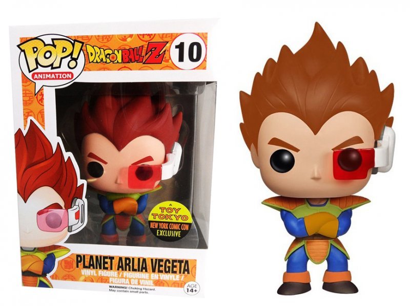 Funko Pop pi&ugrave; costosi: vegeta planet arlia