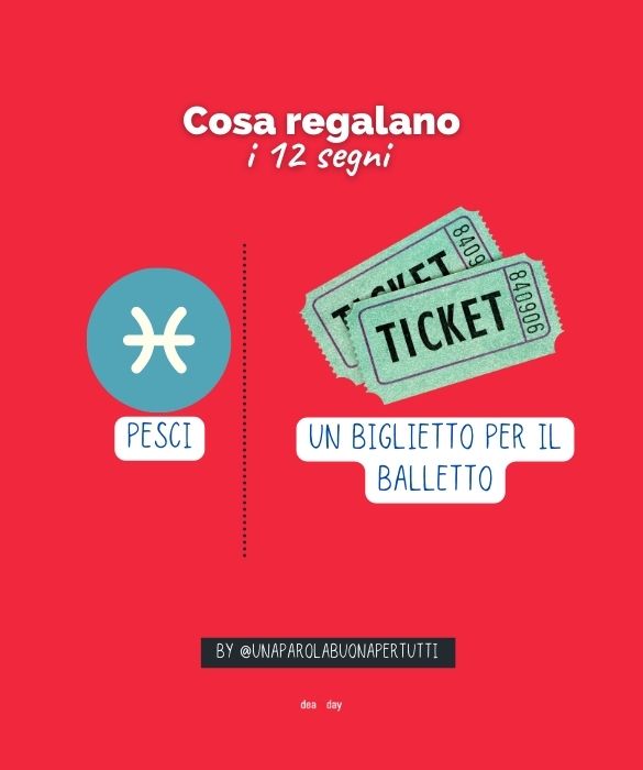 <p>Un&nbsp;biglietto per il balletto.</p>
